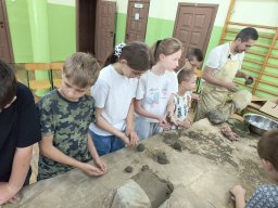 Warsztaty garncarskie w naszej szkole